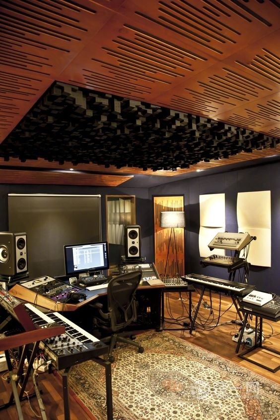 创意设计更能激发灵感 9款音乐创作工作室装修效果图